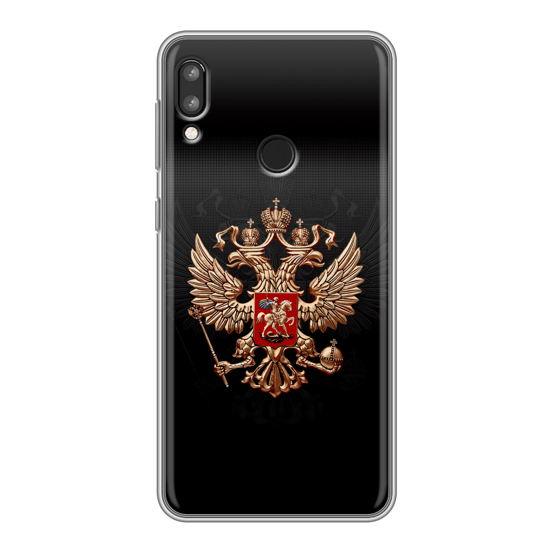 Силиконовый чехол на Lenovo K5 Pro с принтом Герб России Силиконовый чехол на Lenovo K5 Pro с принтом Герб России