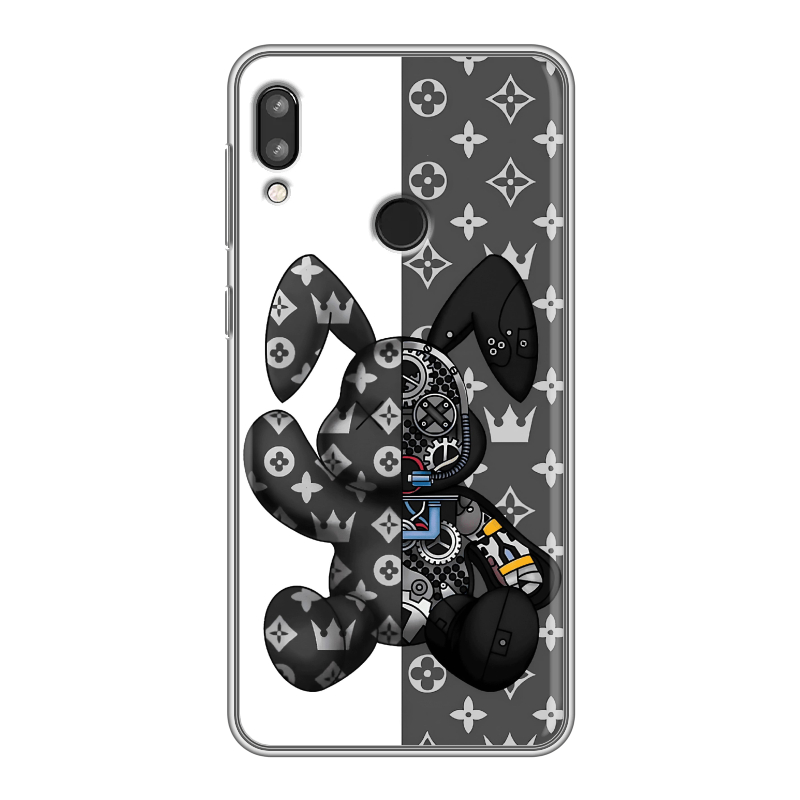 Силиконовый чехол на Lenovo K5 Pro с принтом Луи робот Силиконовый чехол на Lenovo K5 Pro с принтом Луи робот
