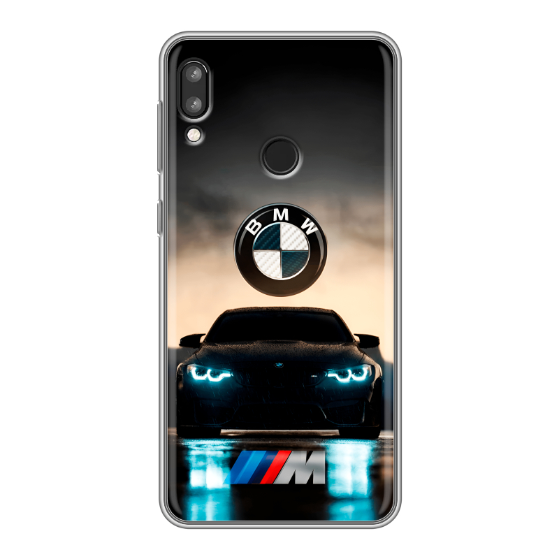 Силиконовый чехол на Lenovo K5 Pro с принтом БМВ BMW Силиконовый чехол на Lenovo K5 Pro с принтом БМВ BMW