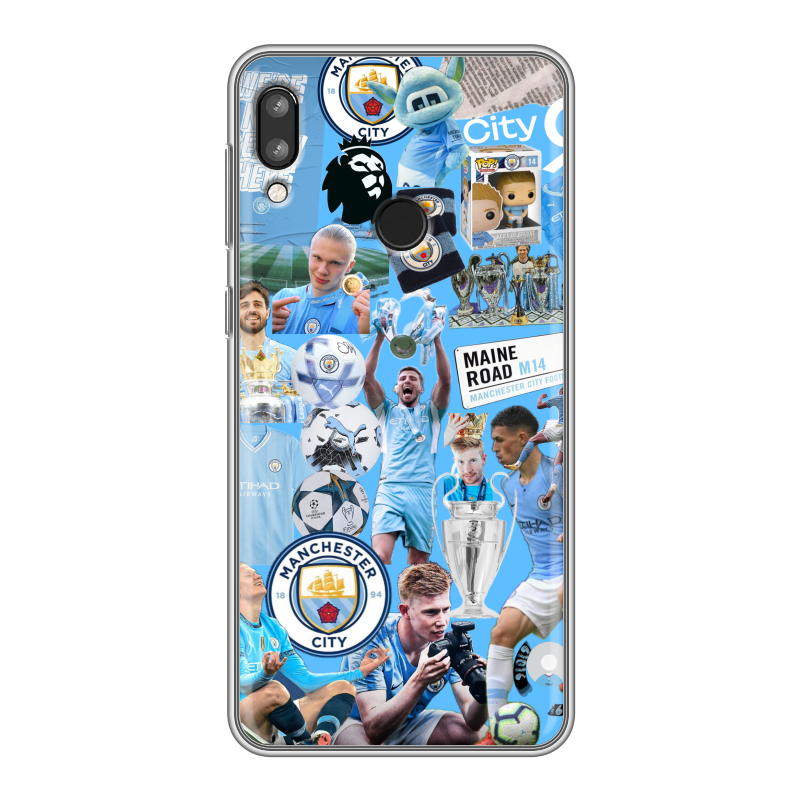 Силиконовый чехол на Lenovo K5 Pro с принтом Man City Манчестер Сити Силиконовый чехол на Lenovo K5 Pro с принтом Man City Манчестер Сити