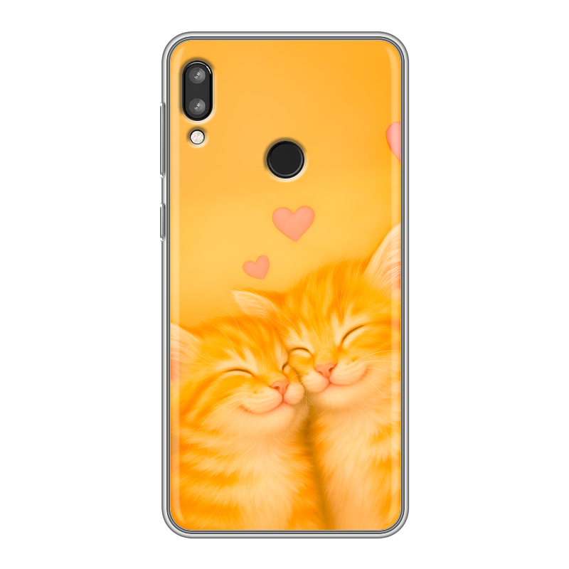 Силиконовый чехол на Lenovo K5 Pro с принтом Милые котята Силиконовый чехол на Lenovo K5 Pro с принтом Милые котята