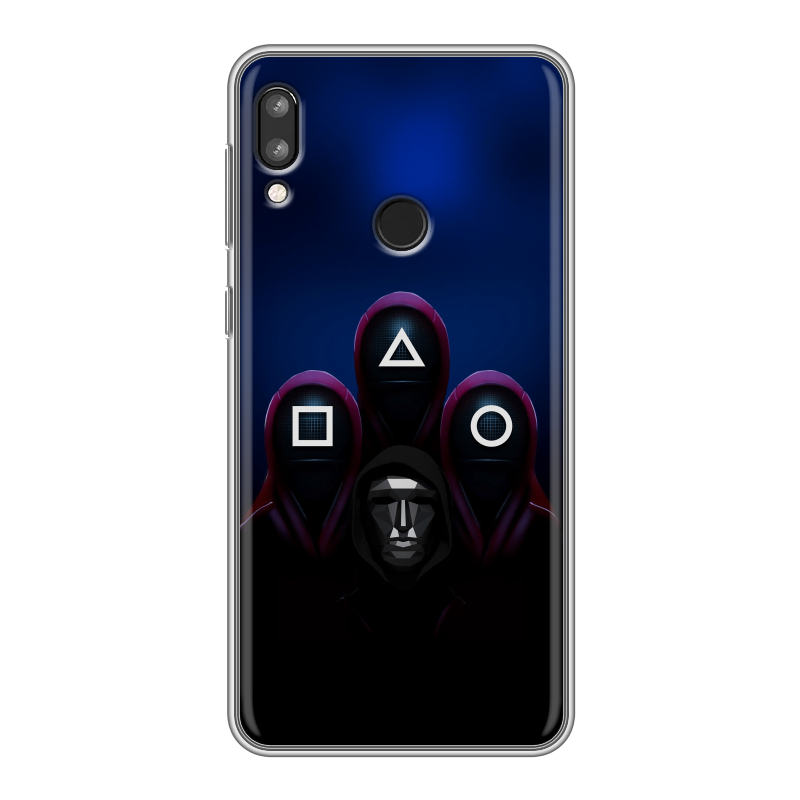 Силиконовый чехол на Lenovo K5 Pro с принтом Игра Кальмара Силиконовый чехол на Lenovo K5 Pro с принтом Игра Кальмара