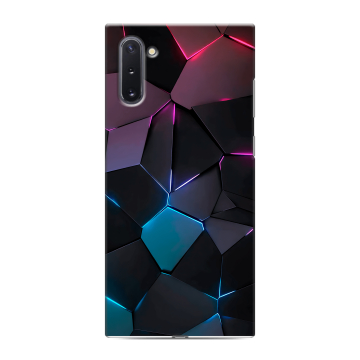 Силиконовый чехол на Samsung Galaxy Note 10 с принтом Геометрия неона Силиконовый чехол на Samsung Galaxy Note 10 с принтом Геометрия неона