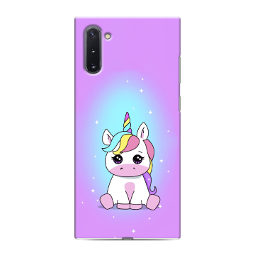 Силиконовый чехол на Samsung Galaxy Note 10 с принтом Единорог Силиконовый чехол на Samsung Galaxy Note 10 с принтом Единорог