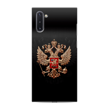 Силиконовый чехол на Samsung Galaxy Note 10 с принтом Герб России Силиконовый чехол на Samsung Galaxy Note 10 с принтом Герб России