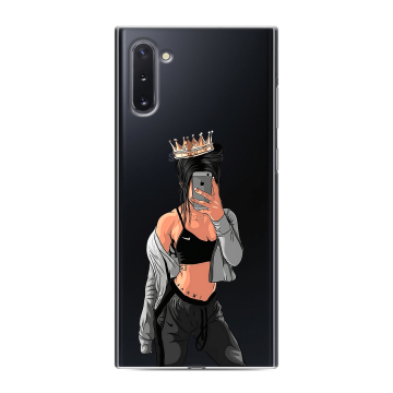 Силиконовый чехол на Samsung Galaxy Note 10 с принтом Женские принты Силиконовый чехол на Samsung Galaxy Note 10 с принтом Женские принты
