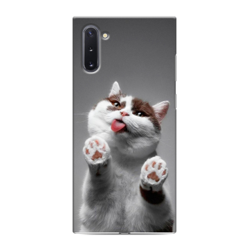 Силиконовый чехол на Samsung Galaxy Note 10 с принтом Коты Силиконовый чехол на Samsung Galaxy Note 10 с принтом Коты