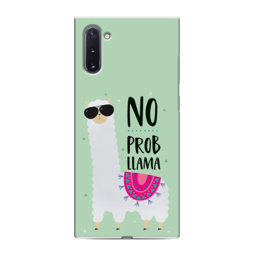 Силиконовый чехол на Samsung Galaxy Note 10 с принтом Лама Силиконовый чехол на Samsung Galaxy Note 10 с принтом Лама