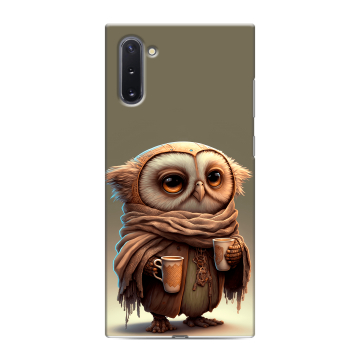 Силиконовый чехол на Samsung Galaxy Note 10 с принтом Сова Силиконовый чехол на Samsung Galaxy Note 10 с принтом Сова
