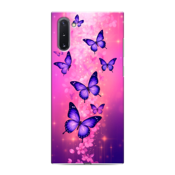 Силиконовый чехол на Samsung Galaxy Note 10 с принтом Бабочки Силиконовый чехол на Samsung Galaxy Note 10 с принтом Бабочки