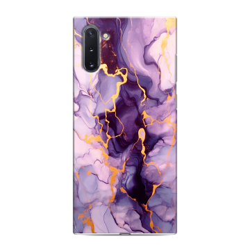 Силиконовый чехол на Samsung Galaxy Note 10 с принтом Мрамор Силиконовый чехол на Samsung Galaxy Note 10 с принтом Мрамор