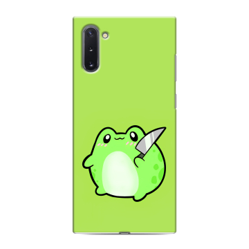 Силиконовый чехол на Samsung Galaxy Note 10 с принтом Лягушенок Силиконовый чехол на Samsung Galaxy Note 10 с принтом Лягушенок