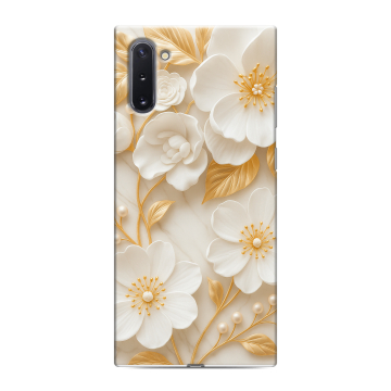 Силиконовый чехол на Samsung Galaxy Note 10 с принтом Цветы Силиконовый чехол на Samsung Galaxy Note 10 с принтом Цветы