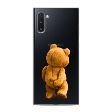 Силиконовый чехол на Samsung Galaxy Note 10 с принтом Медведь Силиконовый чехол на Samsung Galaxy Note 10 с принтом Медведь