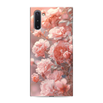 Силиконовый чехол на Samsung Galaxy Note 10 с принтом Розовые розы Силиконовый чехол на Samsung Galaxy Note 10 с принтом Розовые розы