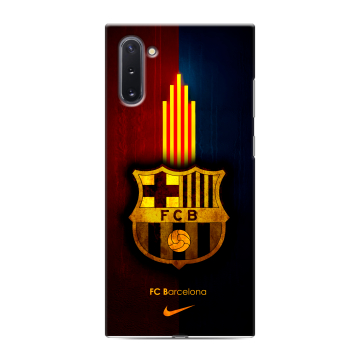 Силиконовый чехол на Samsung Galaxy Note 10 с принтом Барселона Barcelona