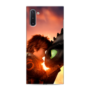 Силиконовый чехол на Samsung Galaxy Note 10 с принтом Как приручить дракона