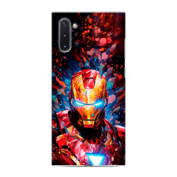 Силиконовый чехол на Samsung Galaxy Note 10 с принтом Железный человек Ironman Силиконовый чехол на Samsung Galaxy Note 10 с принтом Железный человек Ironman