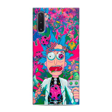 Силиконовый чехол на Samsung Galaxy Note 10 с принтом Рик и Морти Rick Morty Силиконовый чехол на Samsung Galaxy Note 10 с принтом Рик и Морти Rick Morty