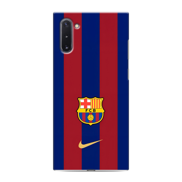 Силиконовый чехол на Samsung Galaxy Note 10 с принтом Барселона Barcelona