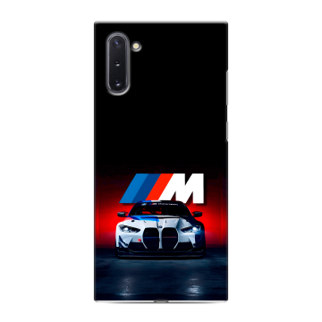 Силиконовый чехол на Samsung Galaxy Note 10 с принтом БМВ BMW