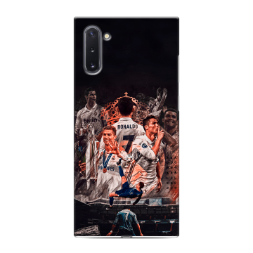 Силиконовый чехол на Samsung Galaxy Note 10 с принтом Реал Роналдо Real Ronaldo