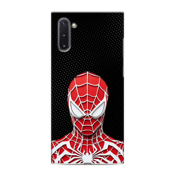 Силиконовый чехол на Samsung Galaxy Note 10 с принтом человек паук spiderman