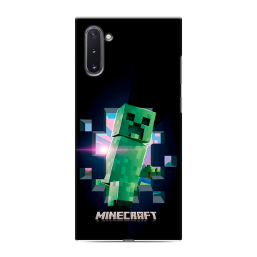 Силиконовый чехол на Samsung Galaxy Note 10 с принтом Майнкрафт Minecraft Силиконовый чехол на Samsung Galaxy Note 10 с принтом Майнкрафт Minecraft