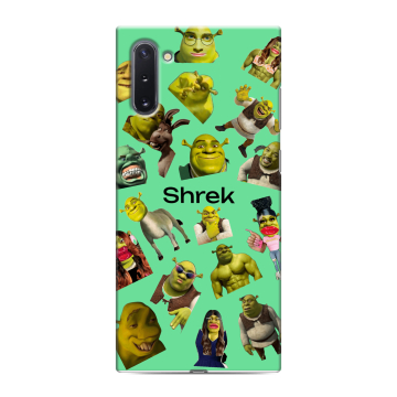 Силиконовый чехол на Samsung Galaxy Note 10 с принтом Шрек Shrek
