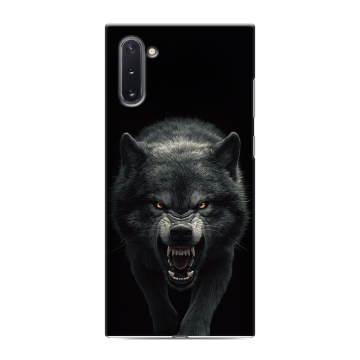 Силиконовый чехол на Samsung Galaxy Note 10 с принтом Волк Силиконовый чехол на Samsung Galaxy Note 10 с принтом Волк