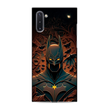 Силиконовый чехол на Samsung Galaxy Note 10 с принтом Batman Бэтмен