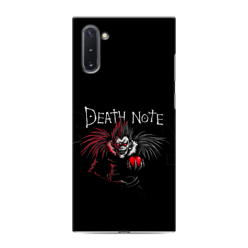 Силиконовый чехол на Samsung Galaxy Note 10 с принтом Death note Тетрадь смерти Силиконовый чехол на Samsung Galaxy Note 10 с принтом Death note Тетрадь смерти