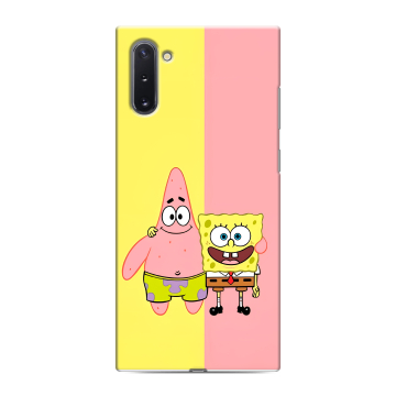 Силиконовый чехол на Samsung Galaxy Note 10 с принтом Спанч боб Спанчбоб Силиконовый чехол на Samsung Galaxy Note 10 с принтом Спанч боб Спанчбоб