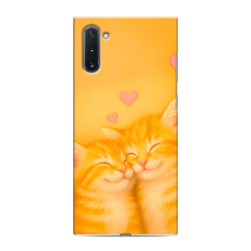 Силиконовый чехол на Samsung Galaxy Note 10 с принтом Милые котята Силиконовый чехол на Samsung Galaxy Note 10 с принтом Милые котята