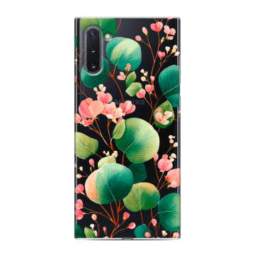 Силиконовый чехол на Samsung Galaxy Note 10 с принтом женский