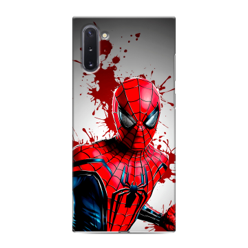 Силиконовый чехол на Samsung Galaxy Note 10 с принтом Spiderman Человек паук Силиконовый чехол на Samsung Galaxy Note 10 с принтом Spiderman Человек паук
