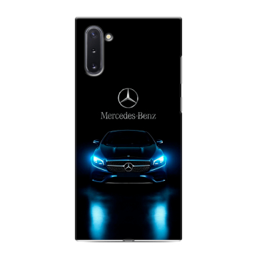 Силиконовый чехол на Samsung Galaxy Note 10 с принтом Mercedes Мерседес