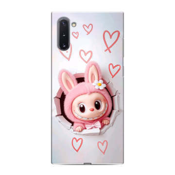Силиконовый чехол на Samsung Galaxy Note 10 с принтом Labubu Лабубу