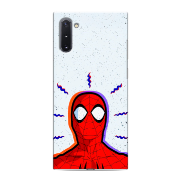 Силиконовый чехол на Samsung Galaxy Note 10 с принтом Spiderman Человек паук