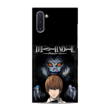 Силиконовый чехол на Samsung Galaxy Note 10 с принтом Death note Тетрадь смерти