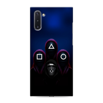 Силиконовый чехол на Samsung Galaxy Note 10 с принтом Игра Кальмара
