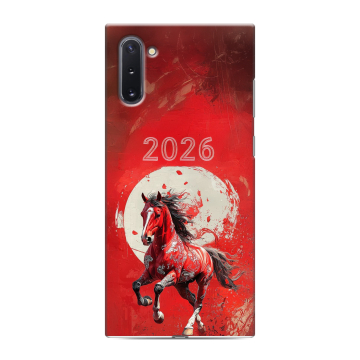Силиконовый чехол на Samsung Galaxy Note 10 с принтом Новый год Силиконовый чехол на Samsung Galaxy Note 10 с принтом Новый год