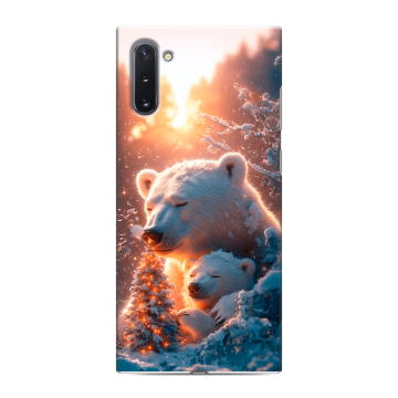 Силиконовый чехол на Samsung Galaxy Note 10 с принтом Новый год Силиконовый чехол на Samsung Galaxy Note 10 с принтом Новый год