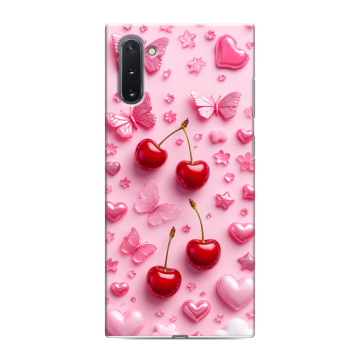 Силиконовый чехол на Samsung Galaxy Note 10 с принтом для девочек Силиконовый чехол на Samsung Galaxy Note 10 с принтом для девочек