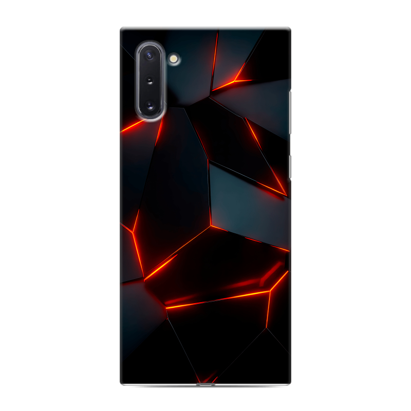 Силиконовый чехол на Samsung Galaxy Note 10 с принтом Яркие абстракции Силиконовый чехол на Samsung Galaxy Note 10 с принтом Яркие абстракции
