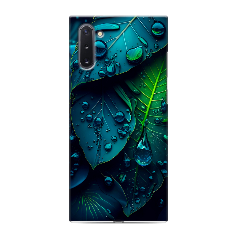 Силиконовый чехол на Samsung Galaxy Note 10 с принтом Листья Силиконовый чехол на Samsung Galaxy Note 10 с принтом Листья
