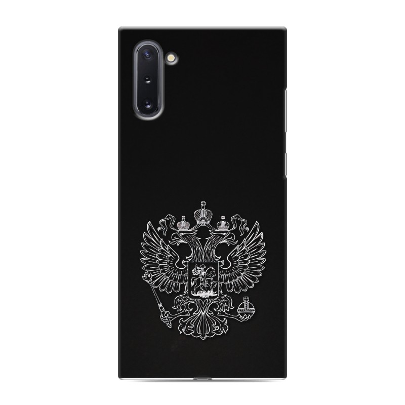 Силиконовый чехол на Samsung Galaxy Note 10 с принтом Герб России Силиконовый чехол на Samsung Galaxy Note 10 с принтом Герб России