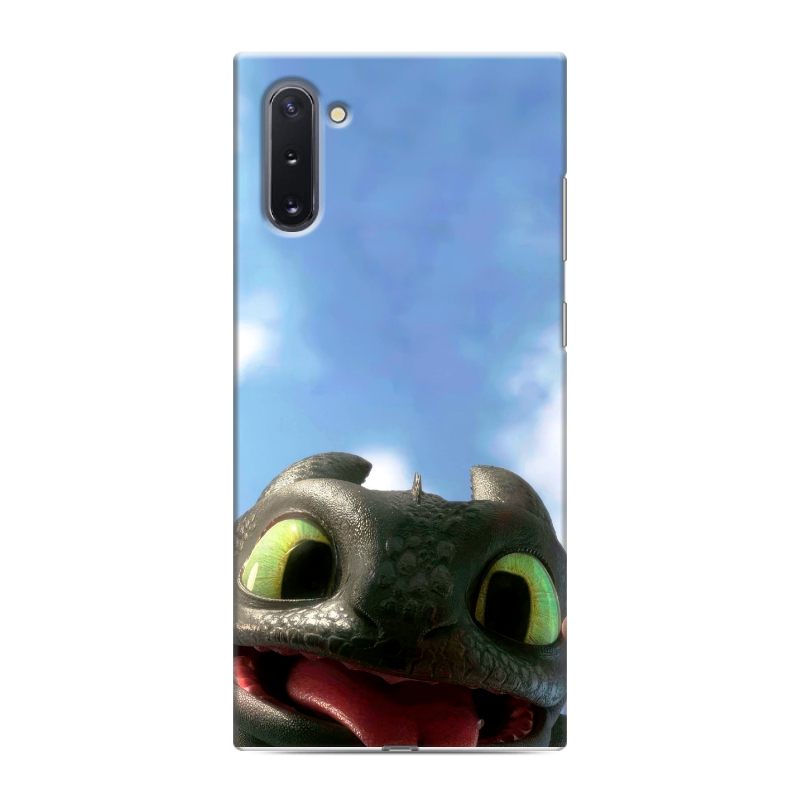 Силиконовый чехол на Samsung Galaxy Note 10 с принтом Как приручить дракона Силиконовый чехол на Samsung Galaxy Note 10 с принтом Как приручить дракона