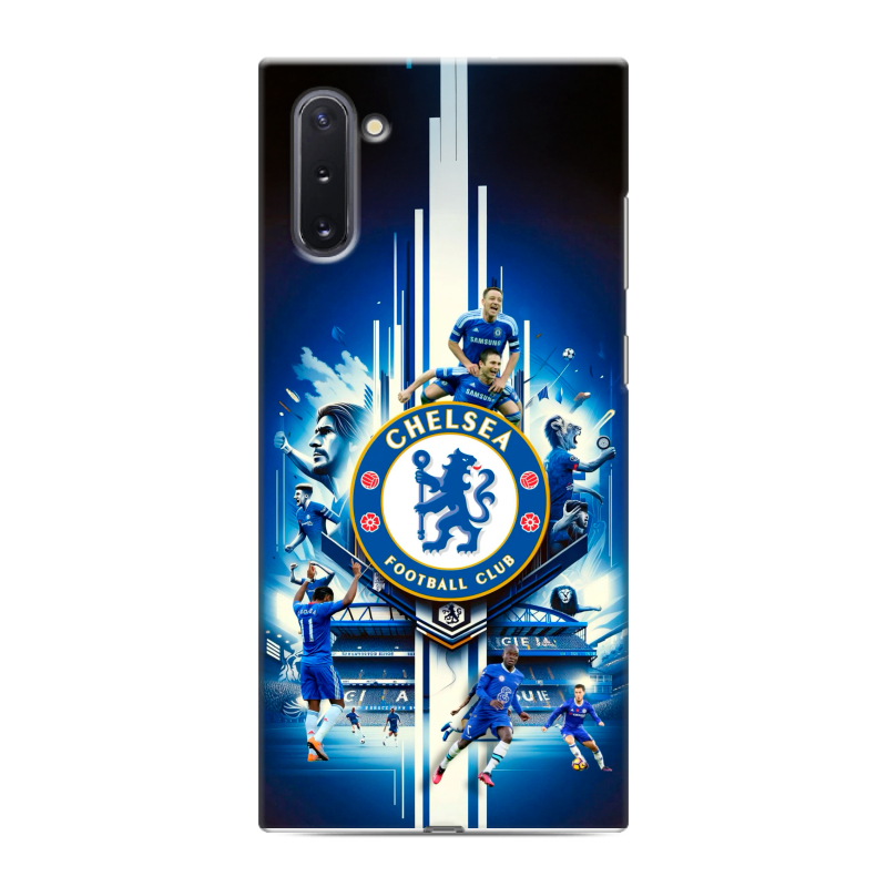 Силиконовый чехол на Samsung Galaxy Note 10 с принтом Chelsea Челси Силиконовый чехол на Samsung Galaxy Note 10 с принтом Chelsea Челси