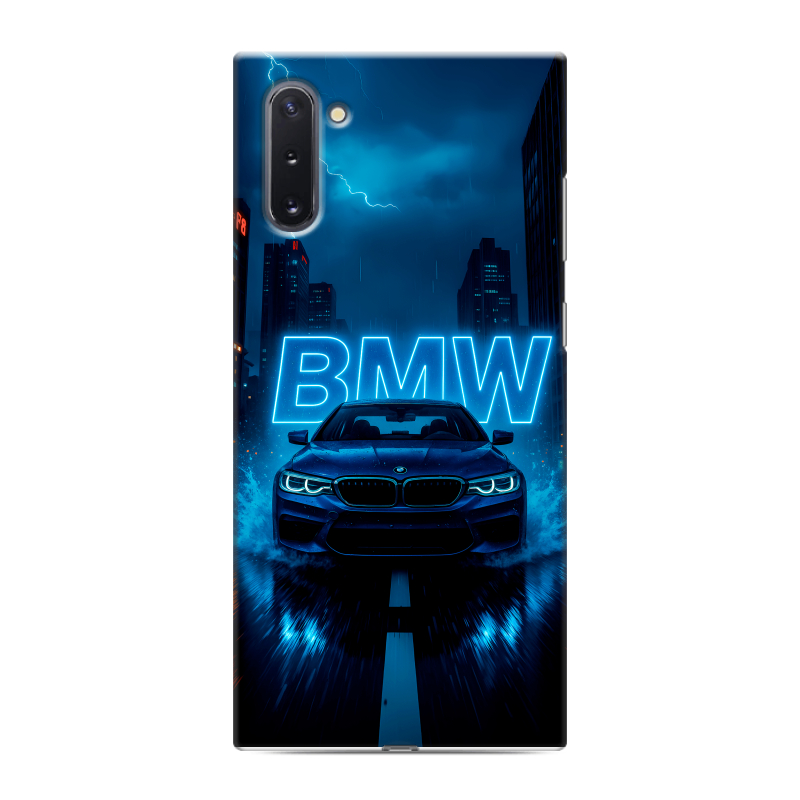 Силиконовый чехол на Samsung Galaxy Note 10 с принтом BMW БМВ Силиконовый чехол на Samsung Galaxy Note 10 с принтом BMW БМВ
